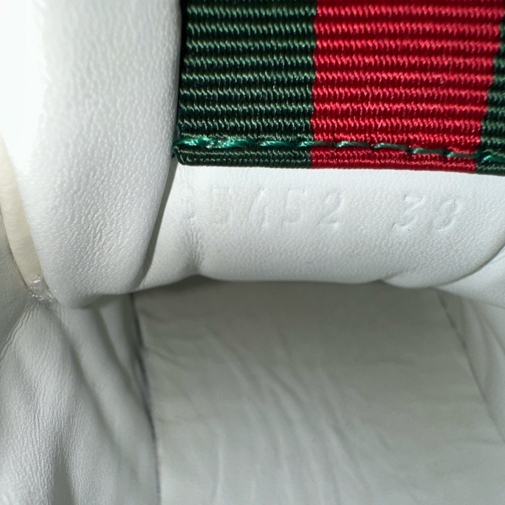 New Gucci Re-Web Crystal Chain Sneakers Size 38 - Picture 13 of 16